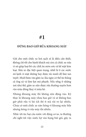 đồng hành cùng bốn bánh - làm sao để xe chạy hoài không hư?