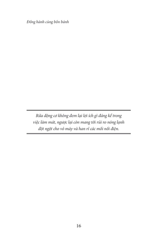 đồng hành cùng bốn bánh - làm sao để xe chạy hoài không hư?