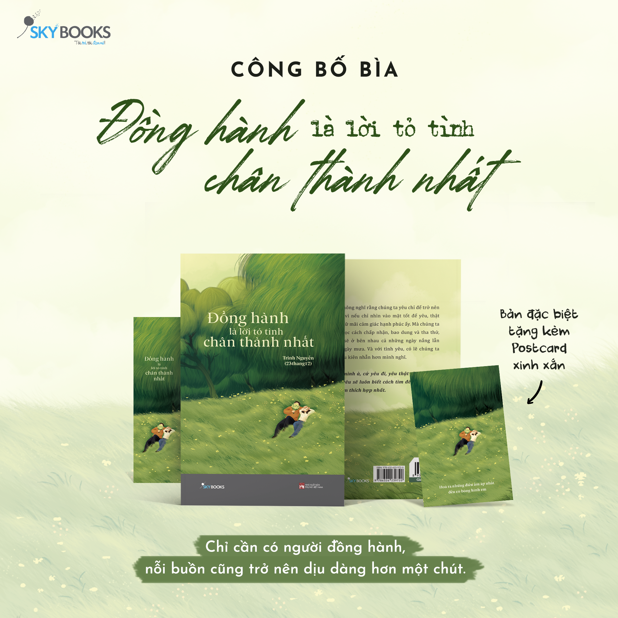 Đồng Hành Là Lời Tỏ Tình Chân Thành Nhất - Bản Đặc Biệt - Tặng Kèm Bookmark + Postcard