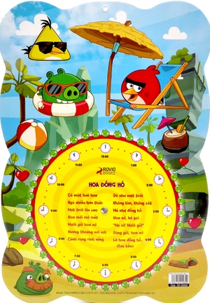 đồng hồ angrybirds năng động