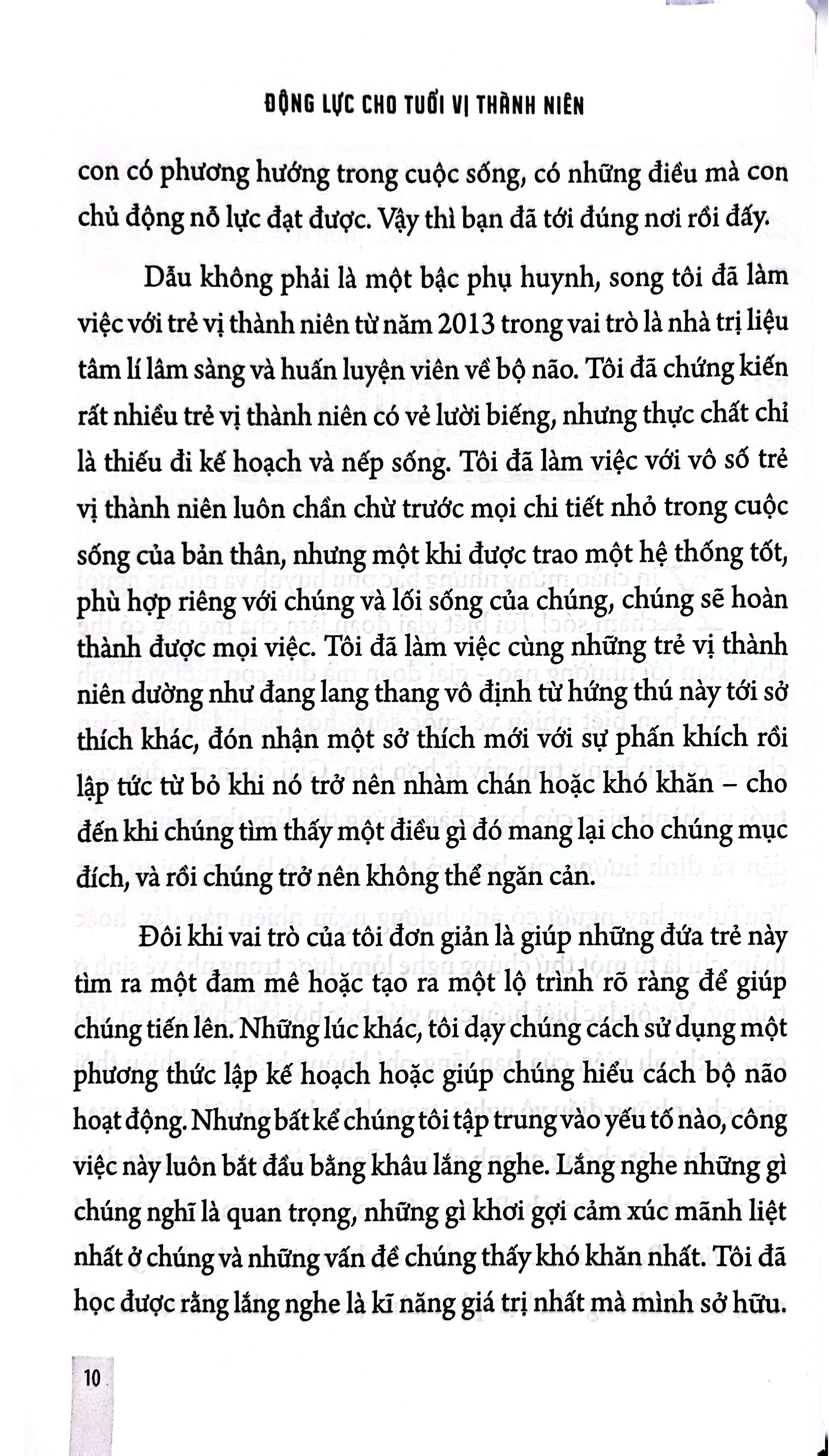 Động Lực Cho Tuổi Vị Thành Niên