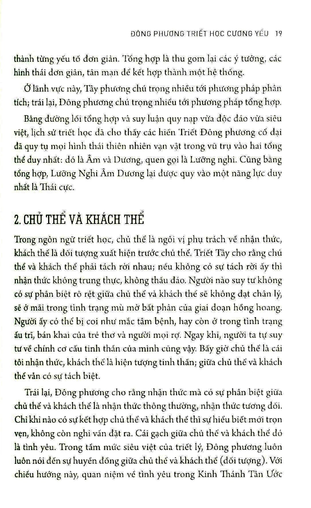 đông phương triết học cương yếu