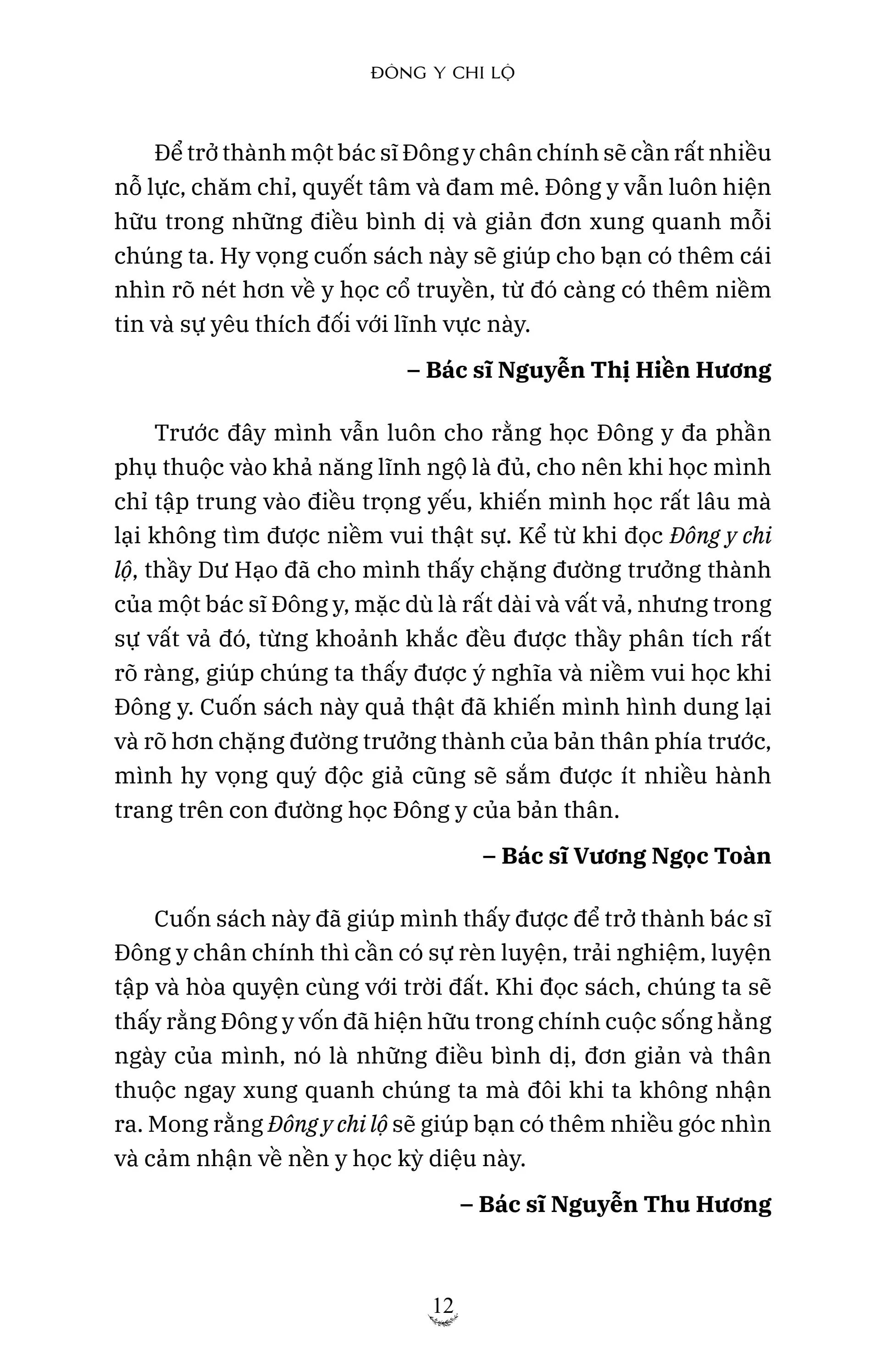 đông y chi lộ - quá trình trưởng thành của một bác sĩ đông y truyền thống