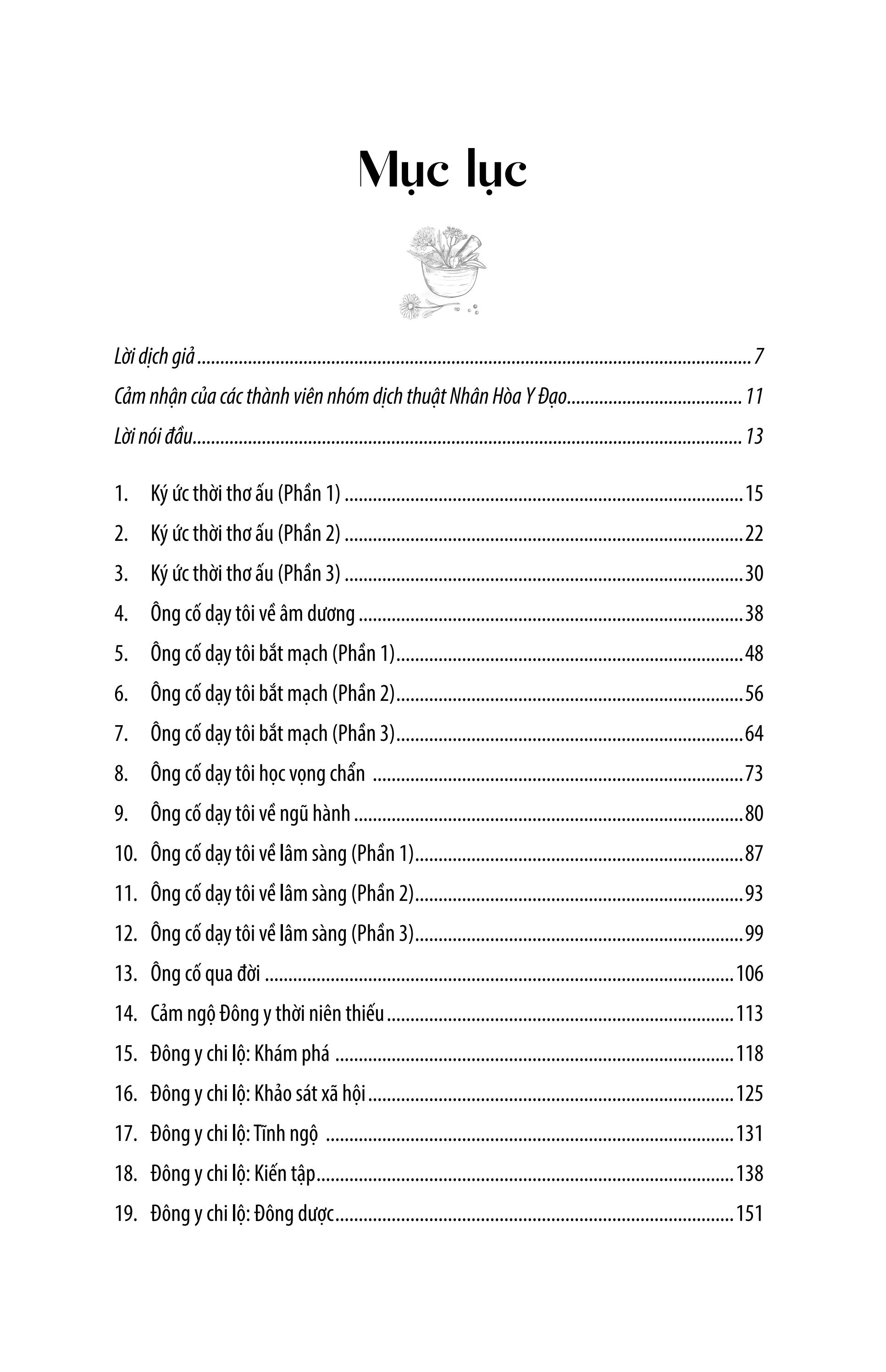 đông y chi lộ - quá trình trưởng thành của một bác sĩ đông y truyền thống