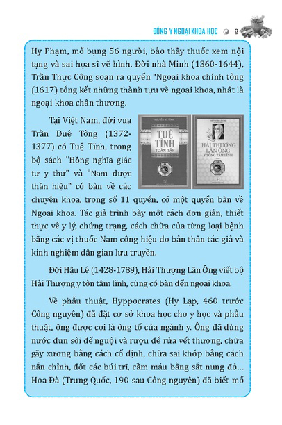 đông y ngoại khoa học