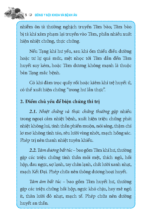 đông y nội khoa và bệnh án