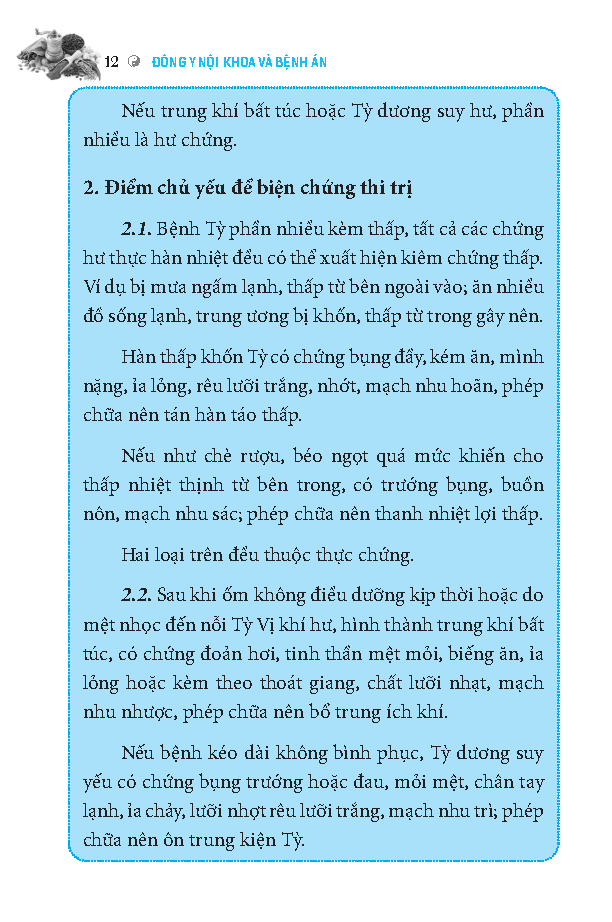 đông y nội khoa và bệnh án