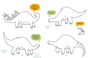 doodling dinosaurs