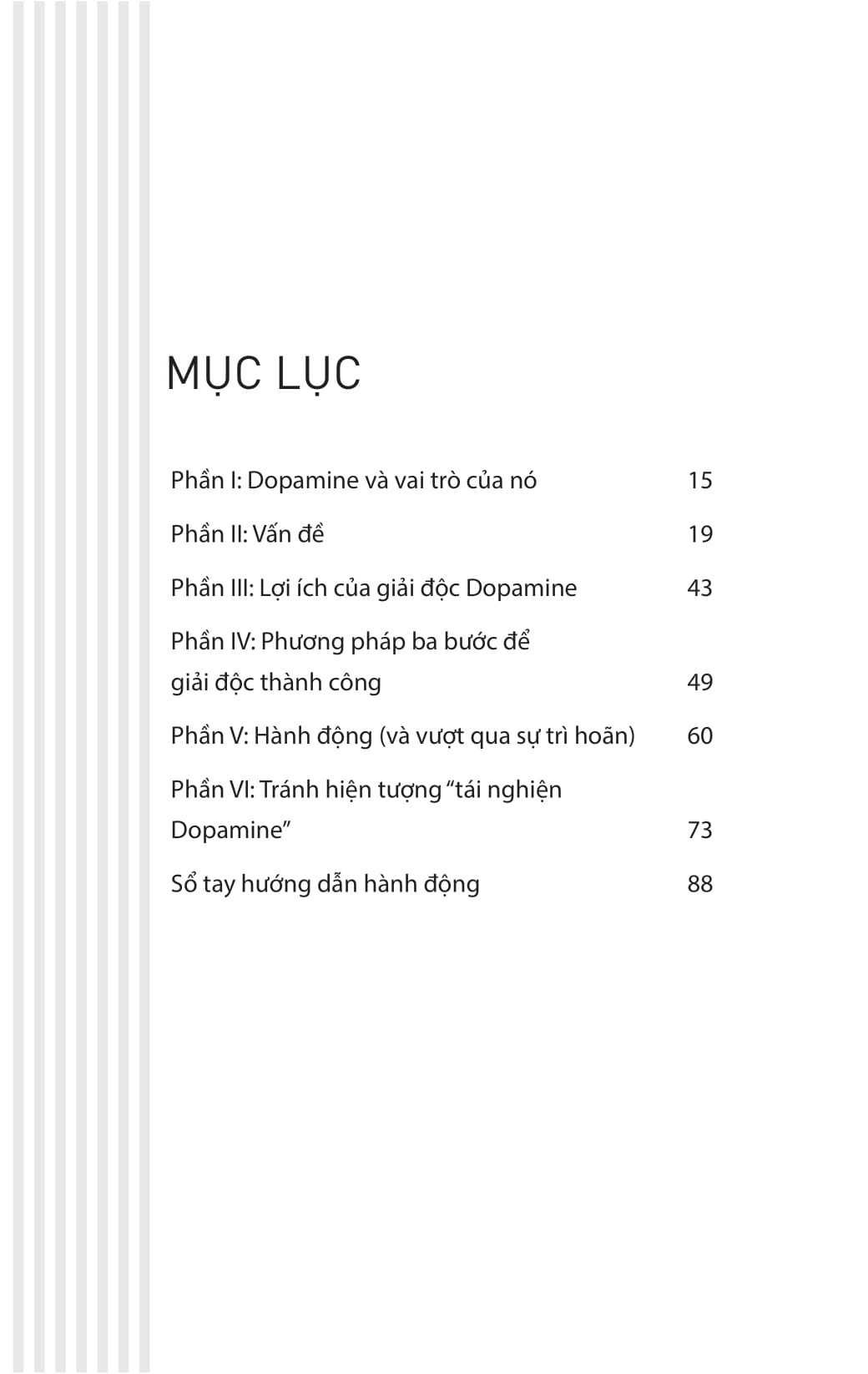 dopamine detox - thanh lọc tâm trí để tập trung vào những điều quan trọng nhất