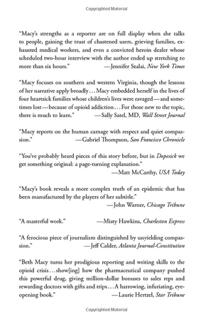 dopesick: dealers, doctors, and the drug company that addicted america