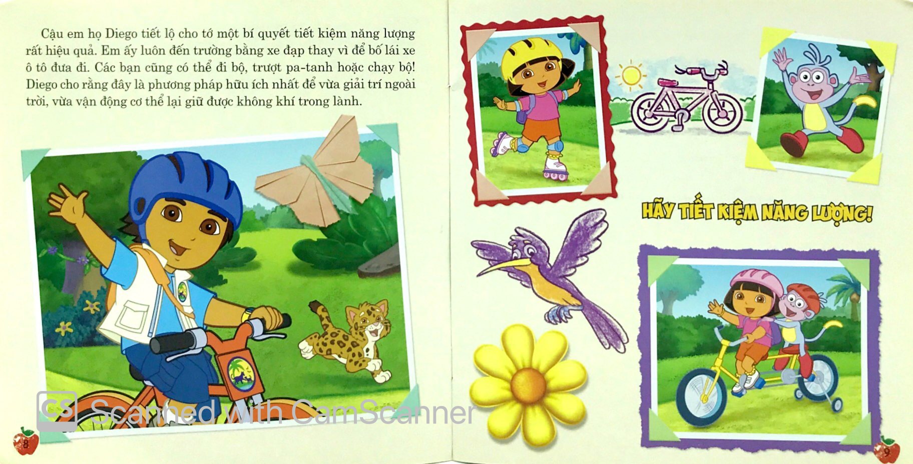 dora the explorer - dora kỉ niệm ngày trái đất