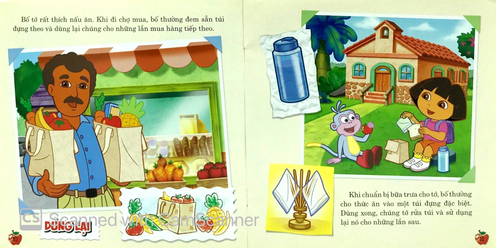 dora the explorer - dora kỉ niệm ngày trái đất