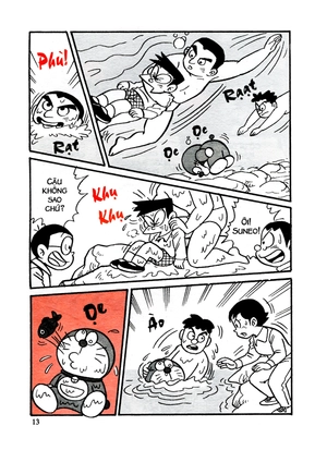 doraemon học tập - bơi lội (tái bản 2021)