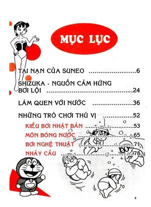 doraemon học tập - bơi lội (tái bản 2021)
