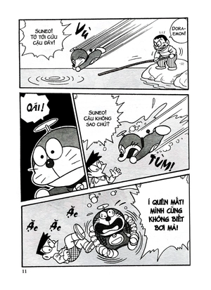 doraemon học tập - bơi lội (tái bản 2021)