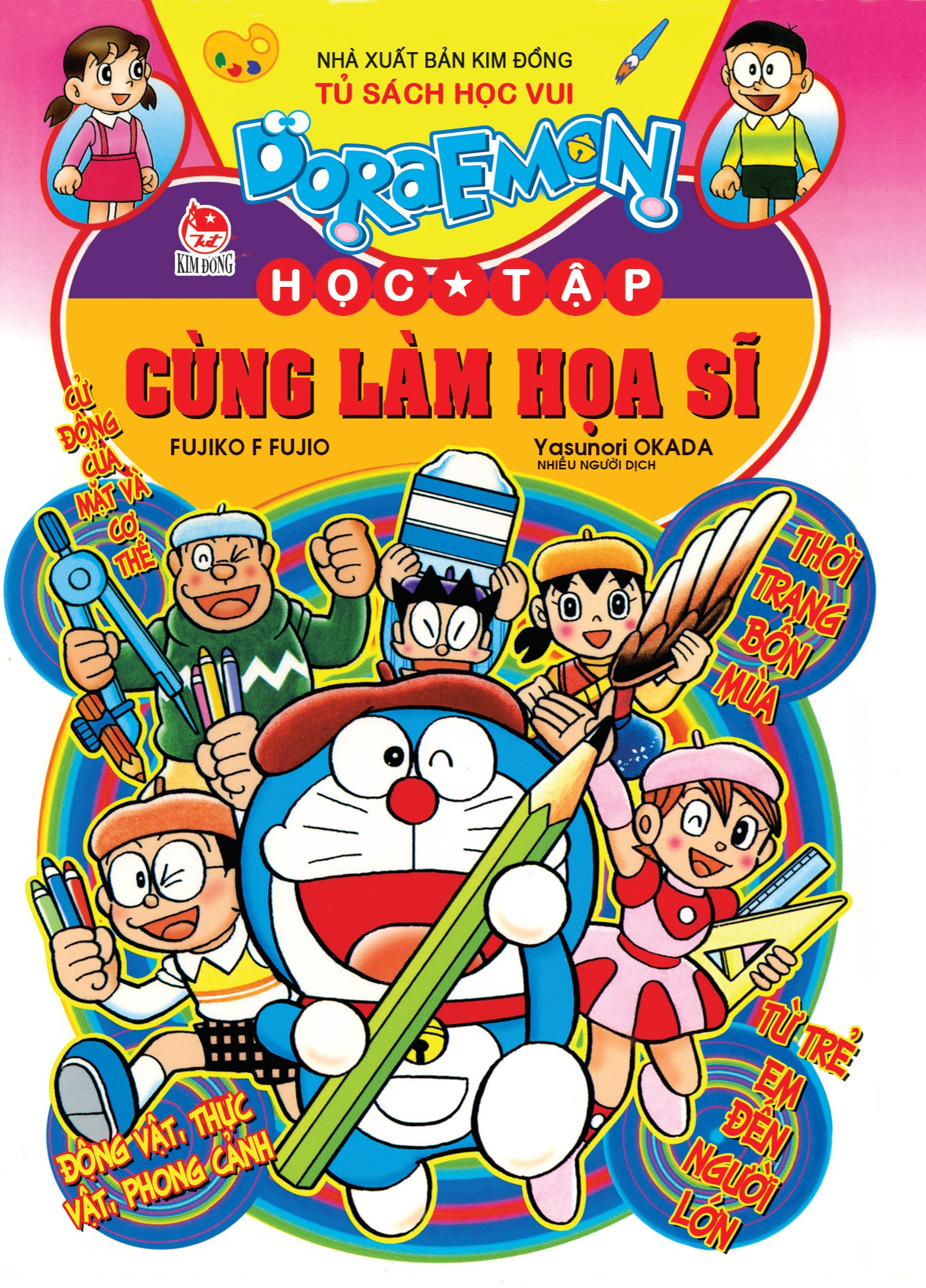 doraemon học tập - cùng làm họa sĩ (tái bản 2024)