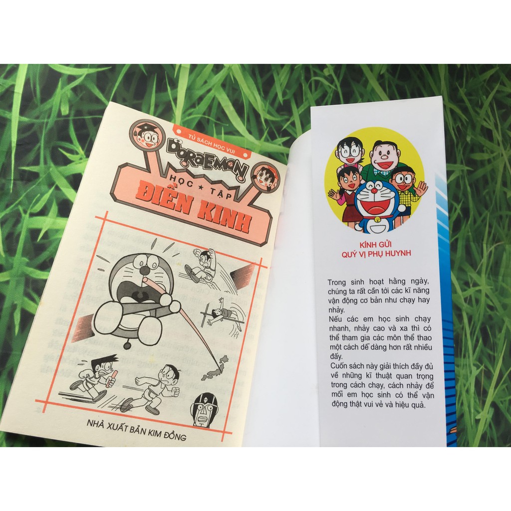 doraemon học tập - điền kinh (tái bản 2021)