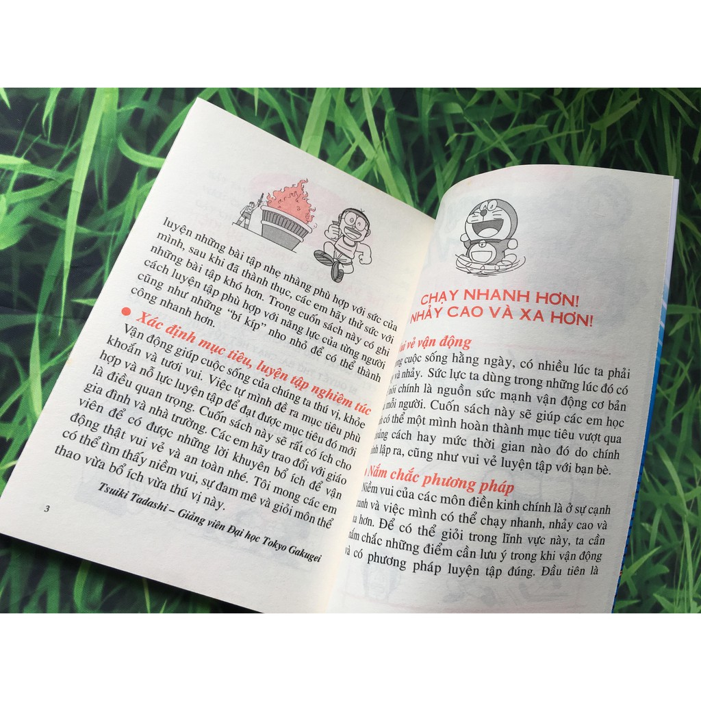 doraemon học tập - điền kinh (tái bản 2021)