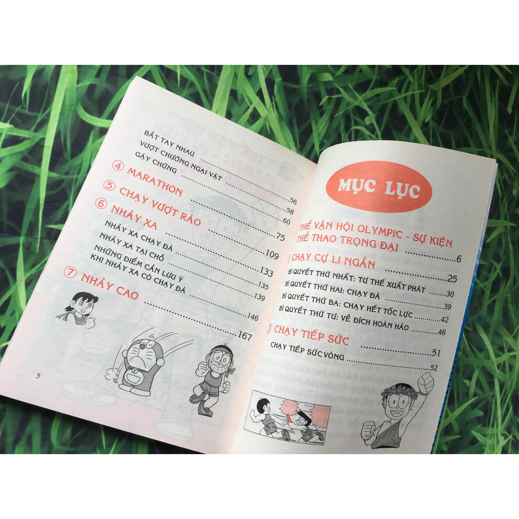 doraemon học tập - điền kinh (tái bản 2021)