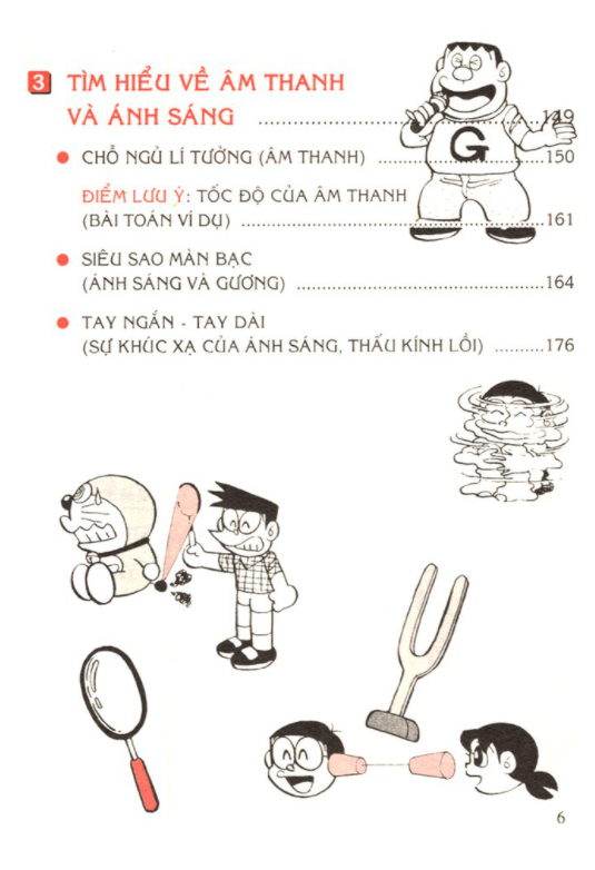 doraemon học tập - điện năng-âm thanh-ánh sáng (tái bản 2021)