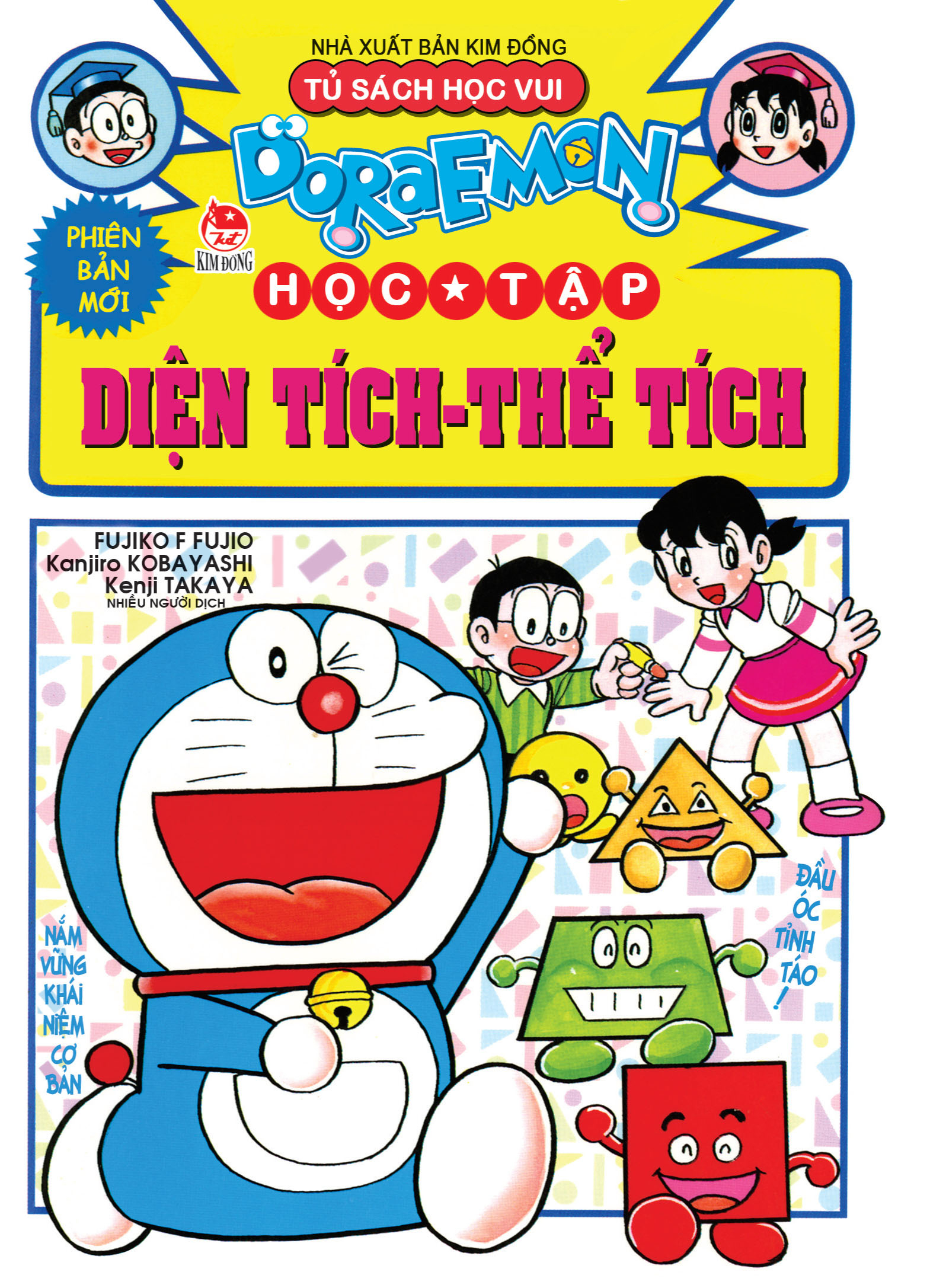 doraemon học tập - diện tích-thể tích (tái bản 2024)