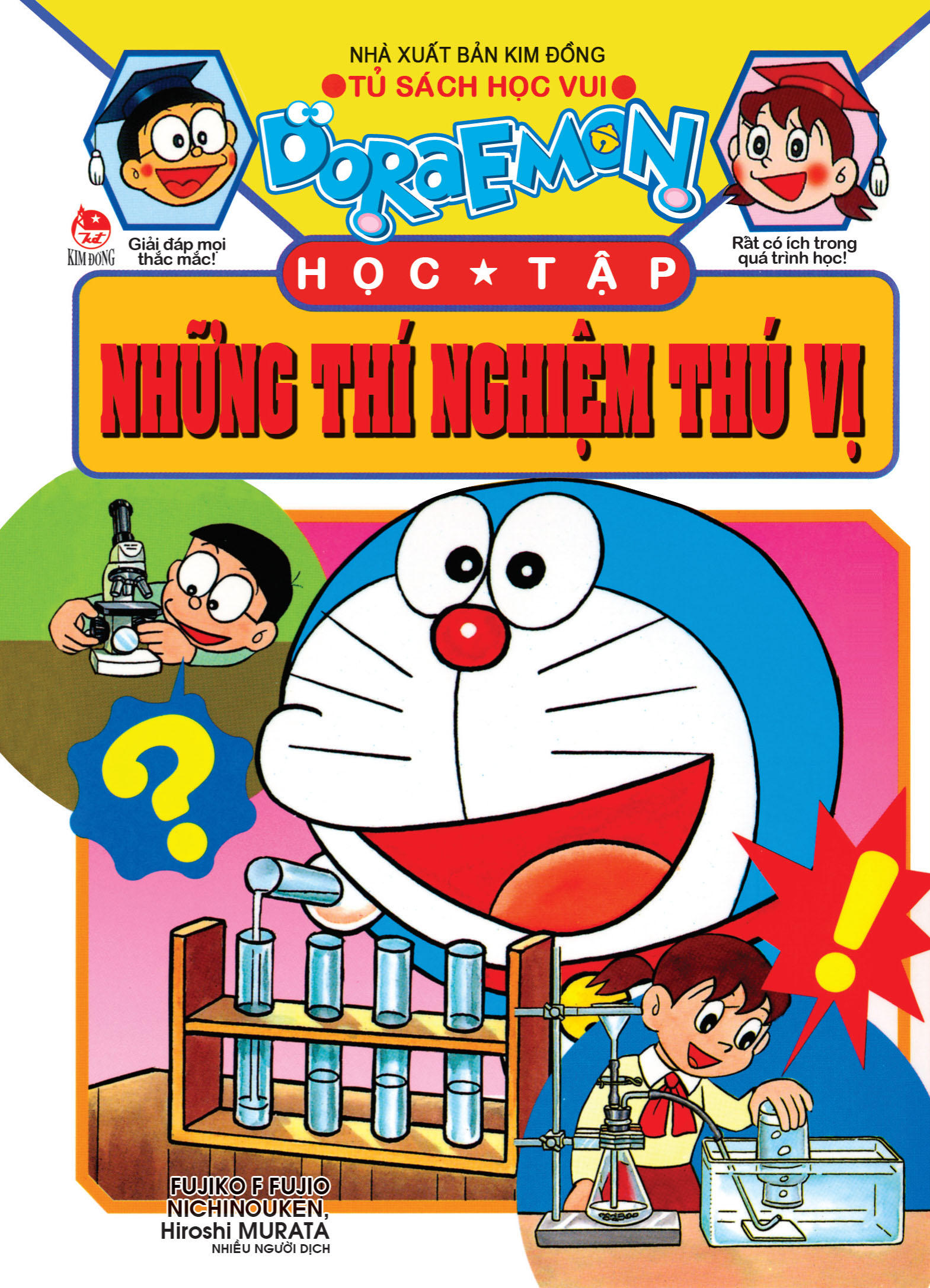 doraemon học tập - những thí nghiệm thú vị (tái bản 2024)