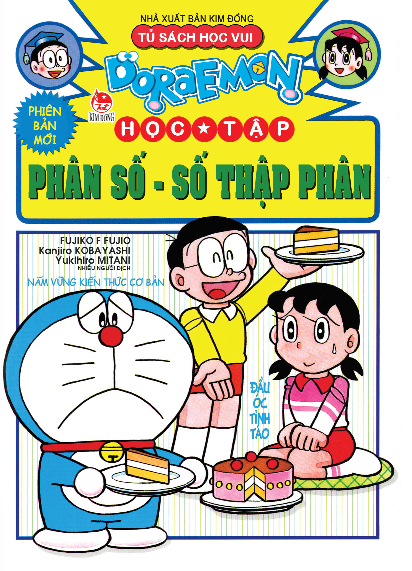 doraemon học tập - phân số-số thập phân (tái bản 2024)