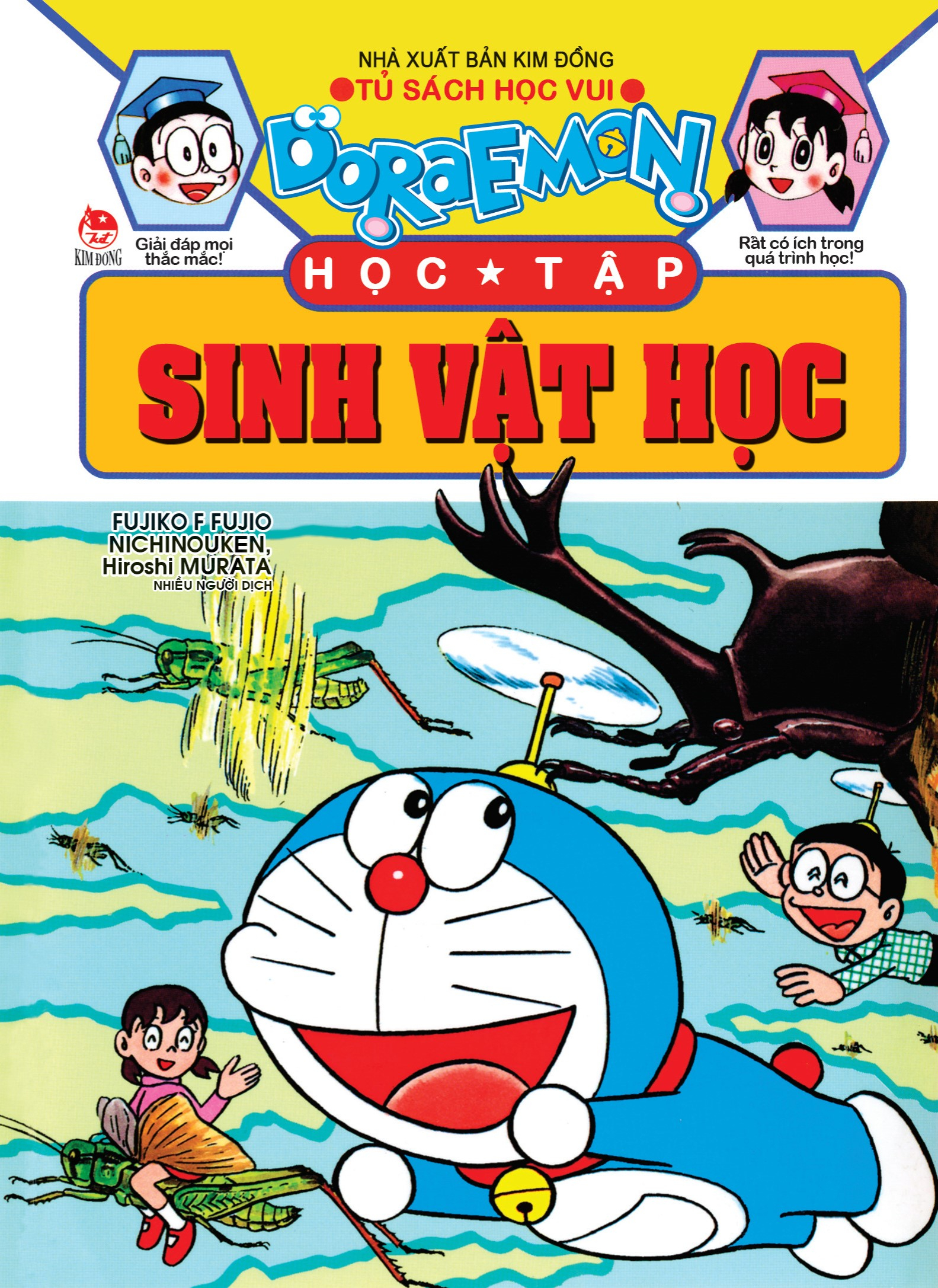doraemon học tập - sinh vật học (tái bản 2024)