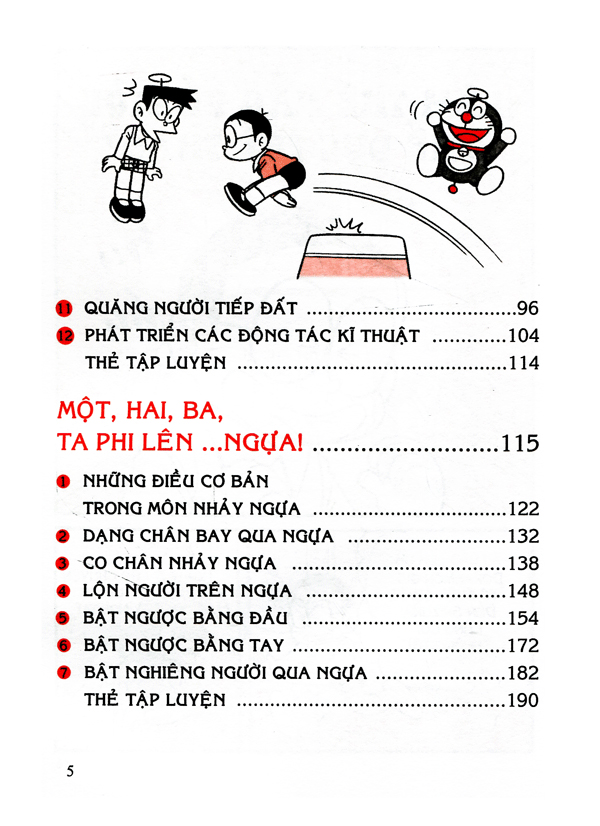 doraemon học tập - thể dục dụng cụ (tái bản 2021)