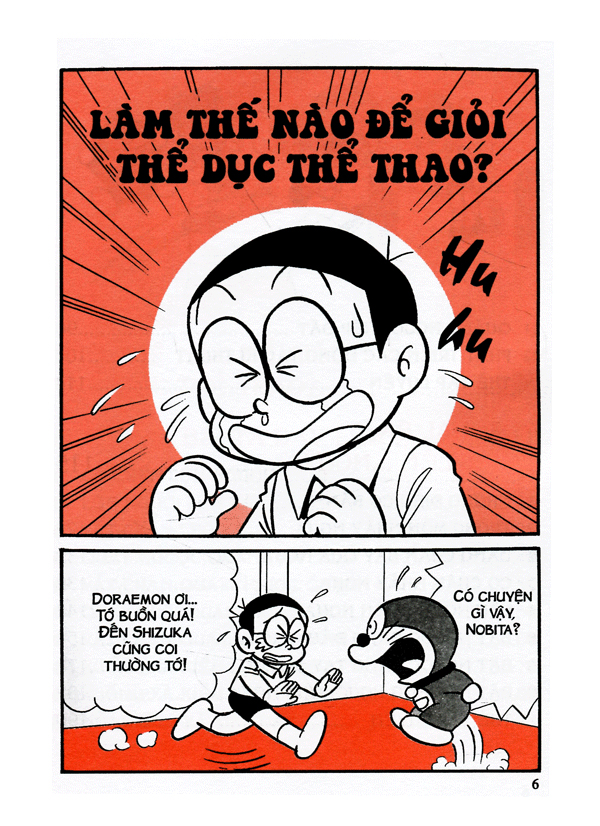 doraemon học tập - thể dục dụng cụ (tái bản 2021)