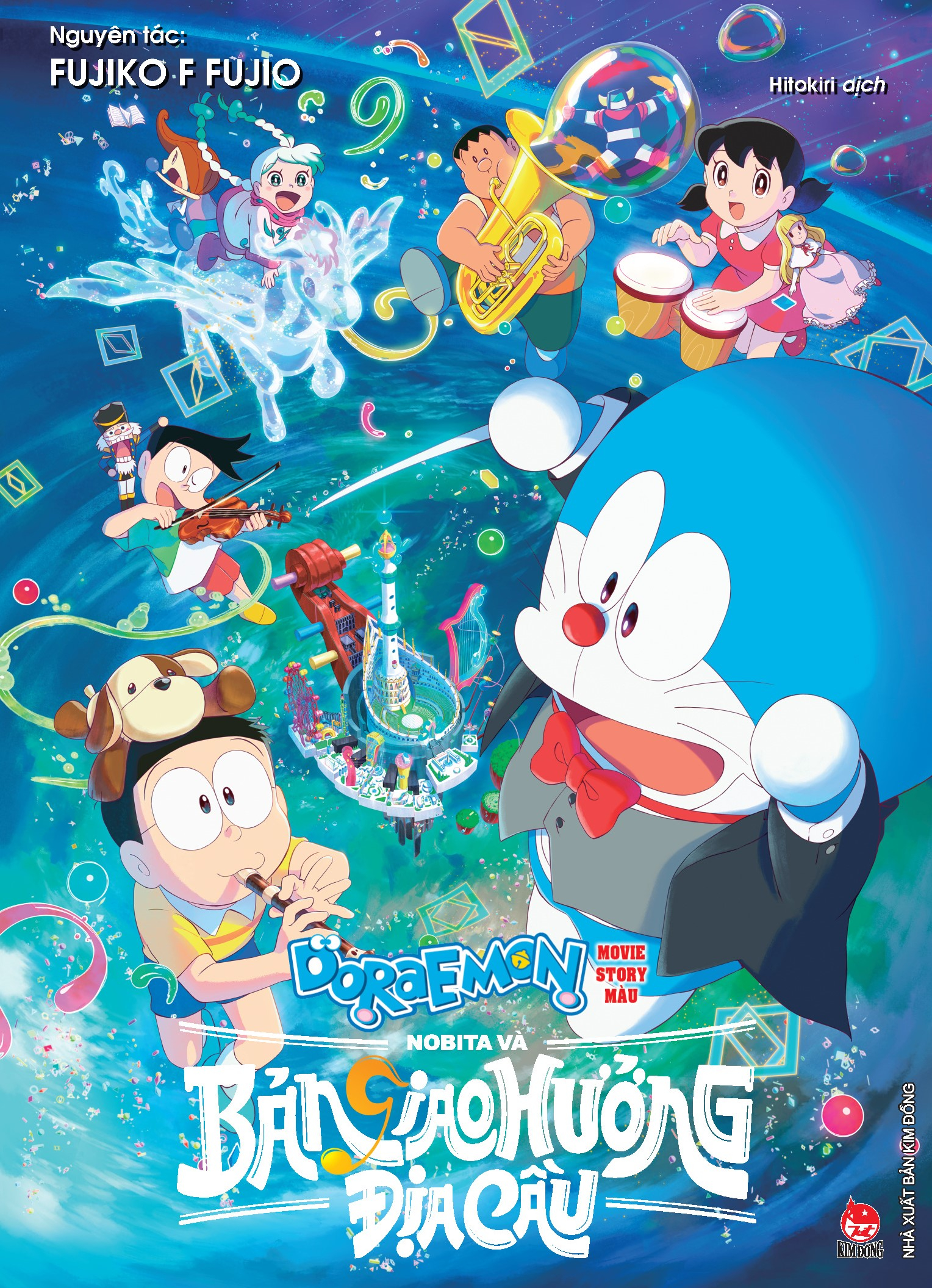 doraemon - movie story màu - nobita và bản giao hưởng địa cầu