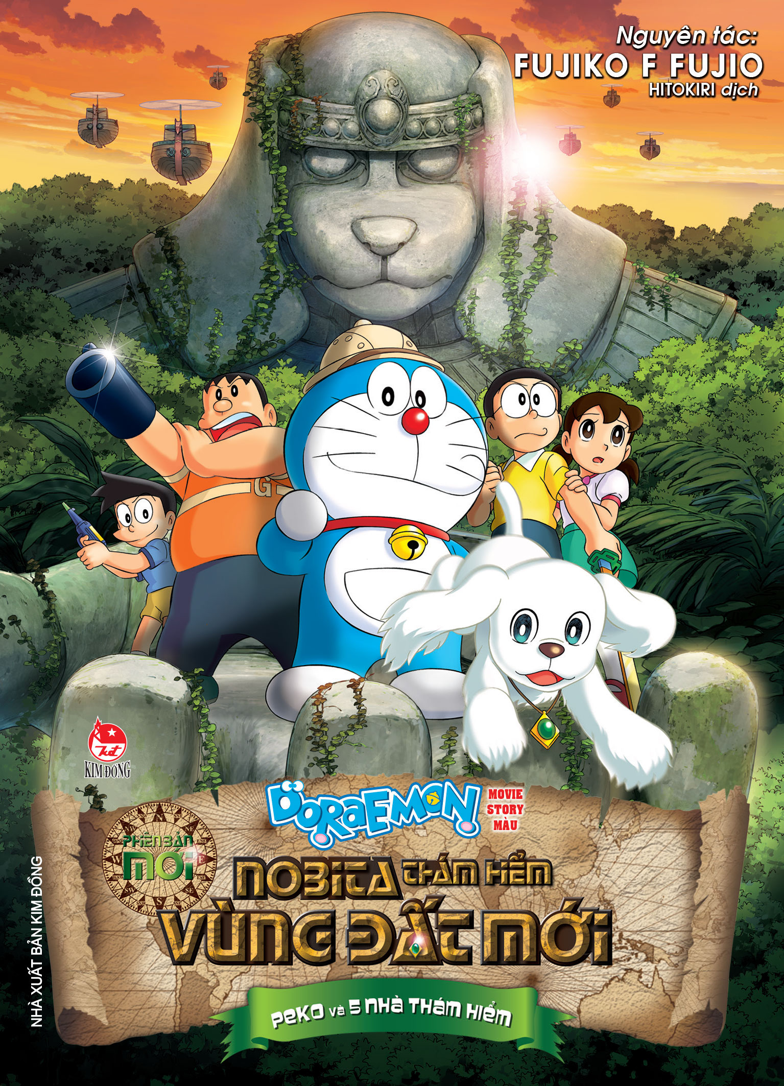 Doraemon - Movie Story Mau - Phien Ban Moi - Nobita Tham Hiem Vung Dat Moi