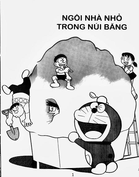 doraemon: ngôi nhà nhỏ trên núi băng to