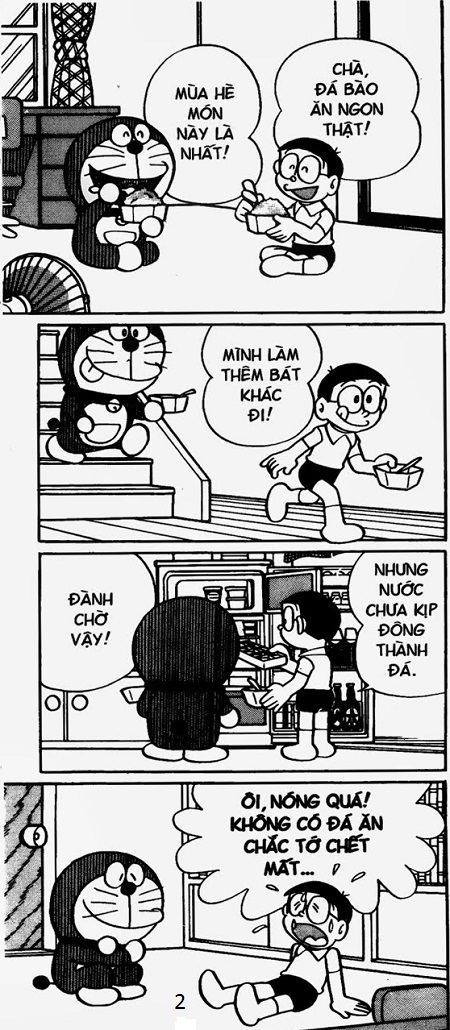 doraemon: ngôi nhà nhỏ trên núi băng to