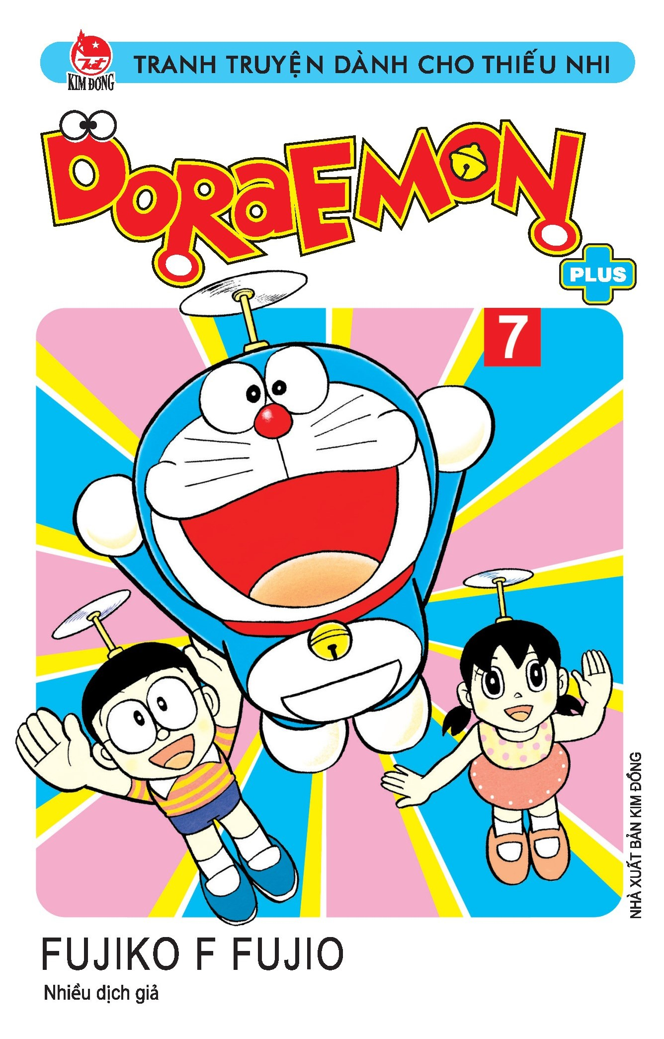 doraemon plus - tập 7 - bản bìa gập