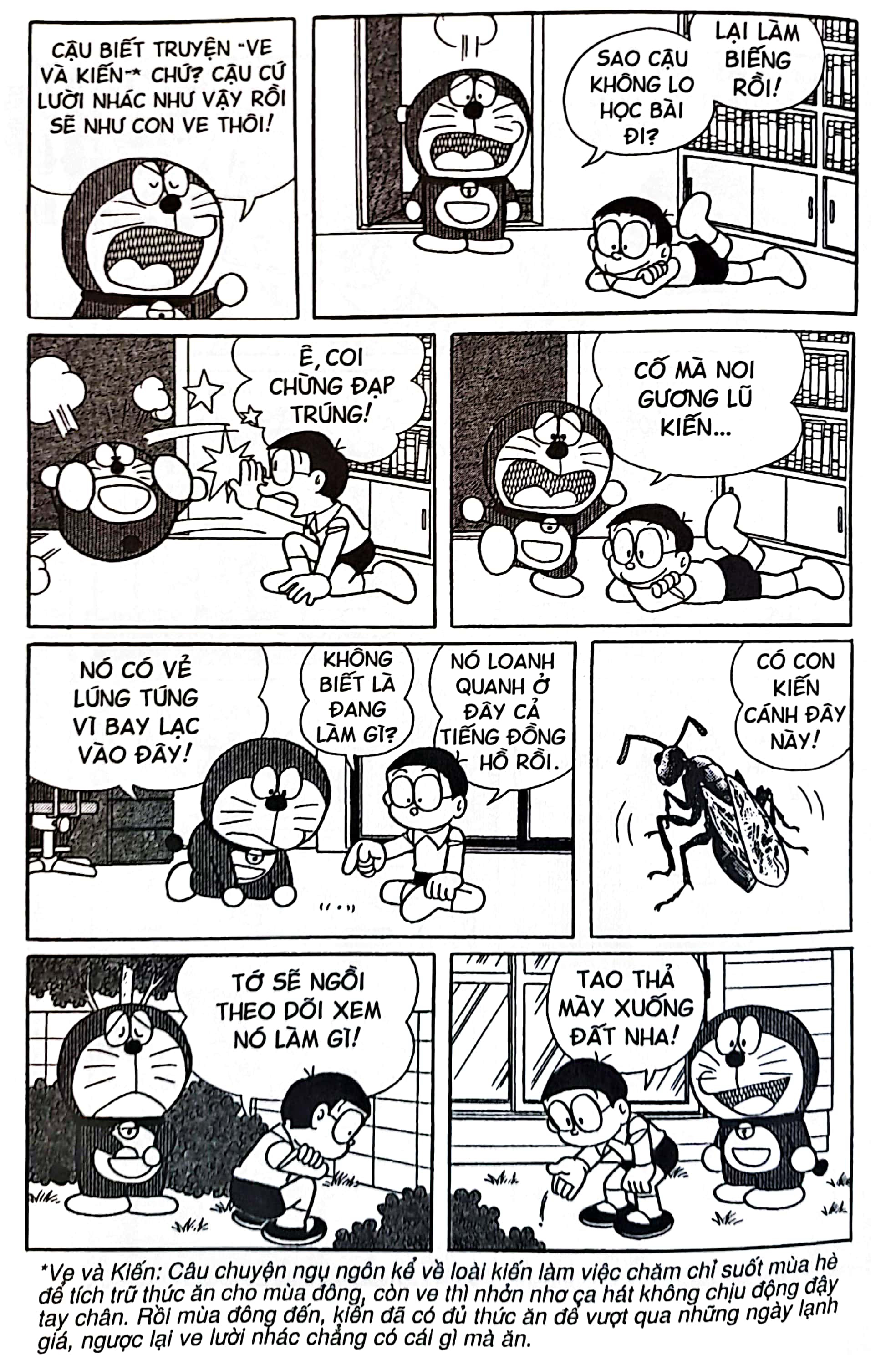 doraemon - thế giới khoa học - động vật và thực vật (tái bản 2023)