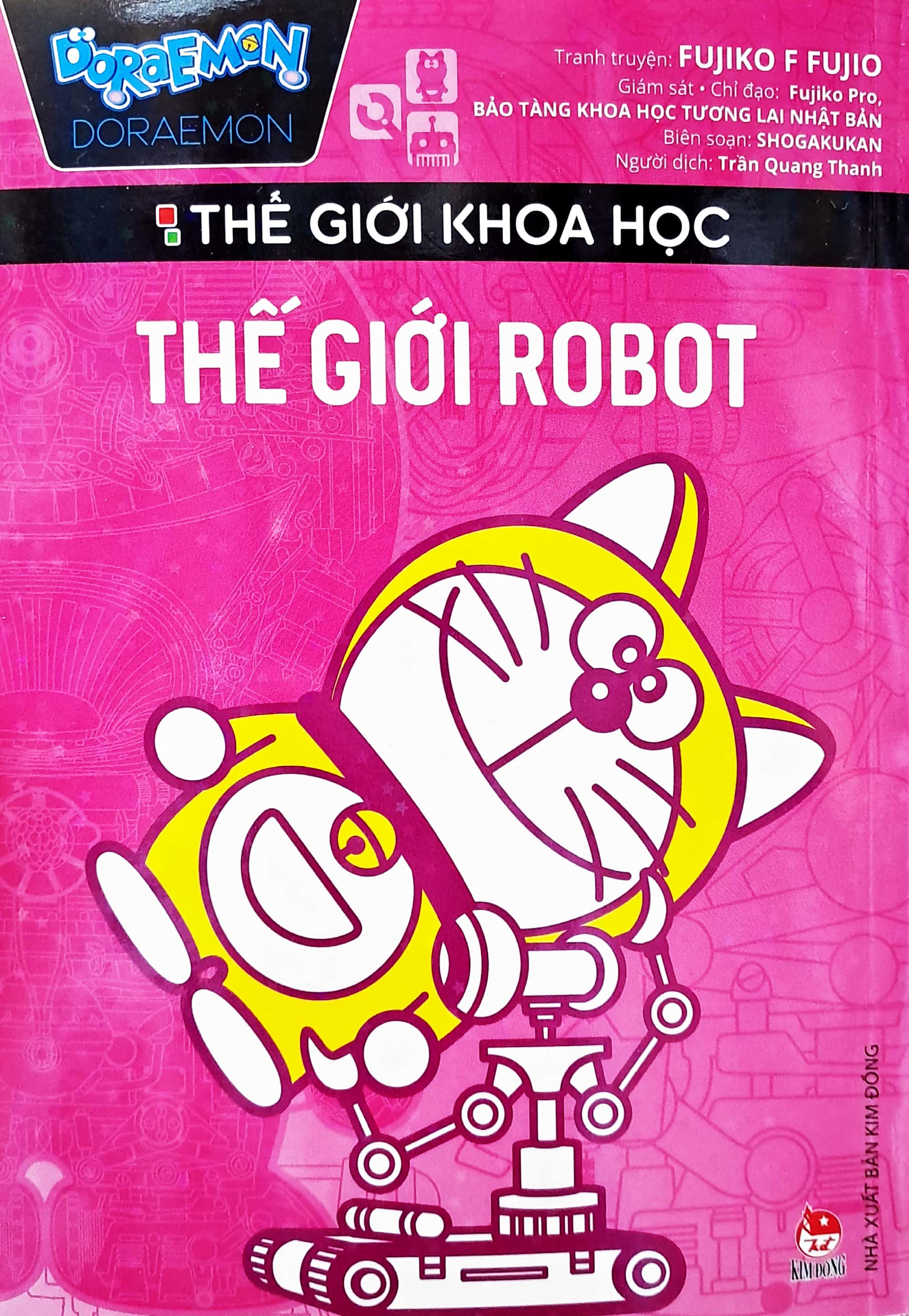 doraemon - thế giới khoa học - thế giới robot (tái bản 2023)