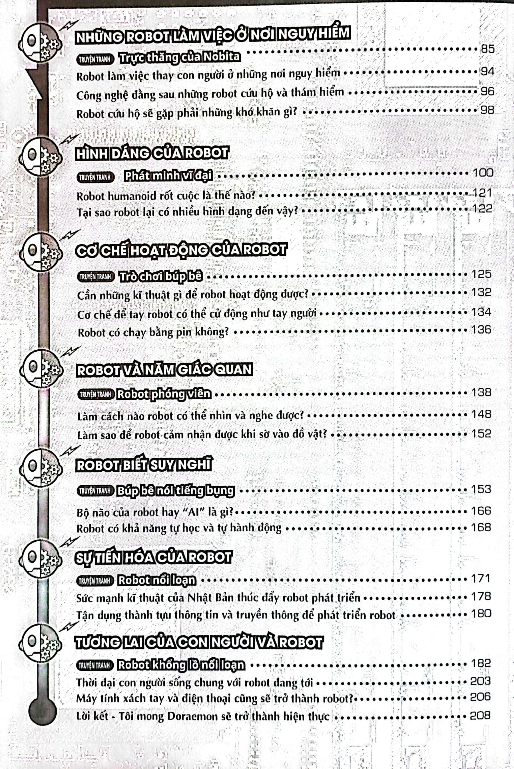 doraemon - thế giới khoa học - thế giới robot (tái bản 2023)