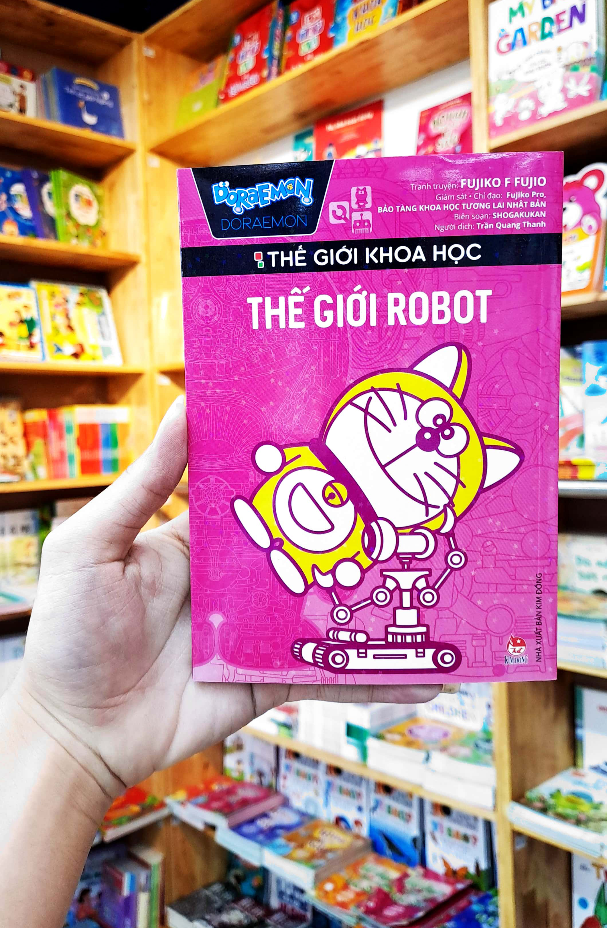 doraemon - thế giới khoa học - thế giới robot (tái bản 2023)