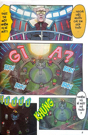 doraemon - tranh truyện màu - đội quân doraemon - chuyến tàu lửa tốc hành (tái bản 2023)