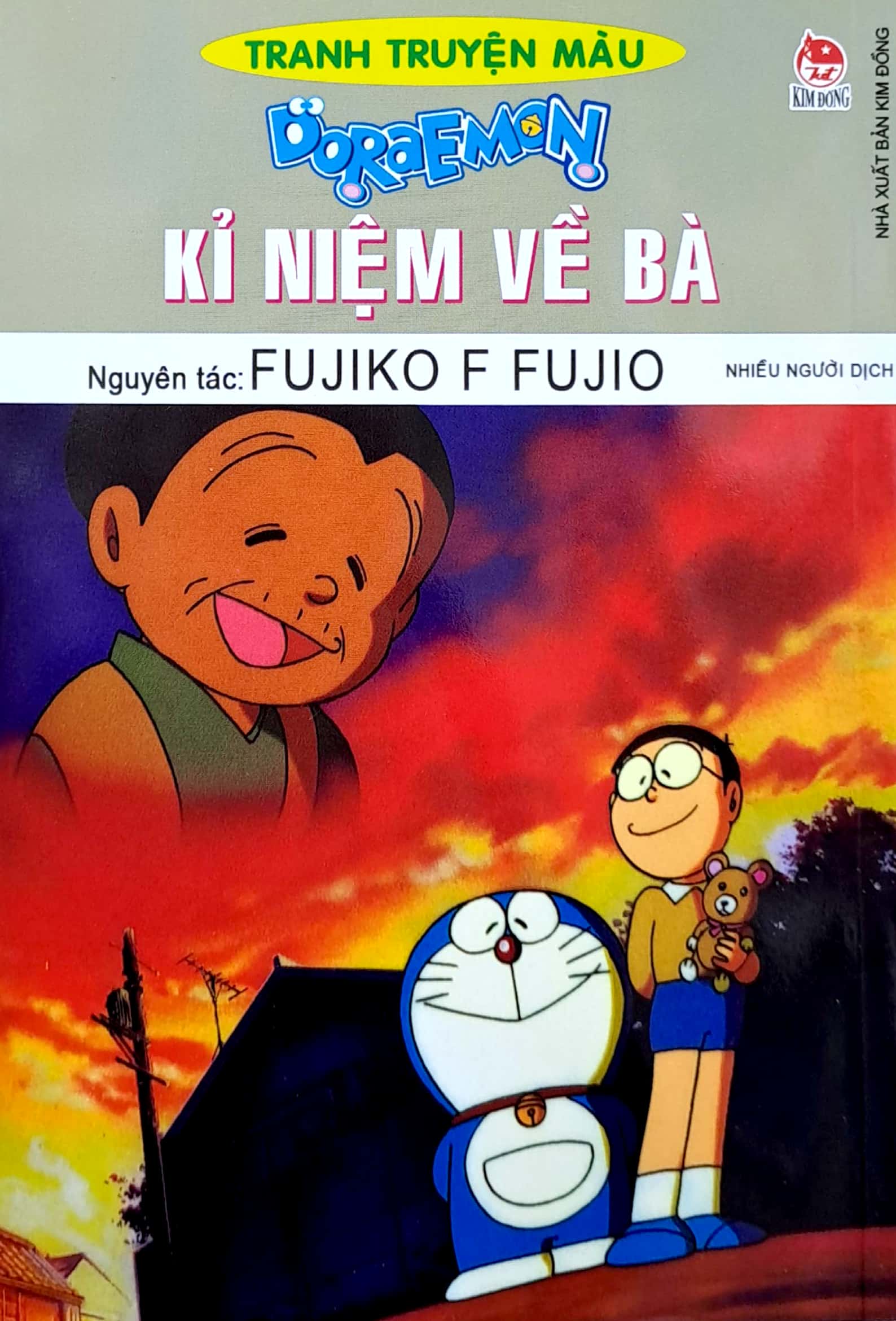doraemon - tranh truyện màu - kỉ niệm về bà (tái bản 2023)