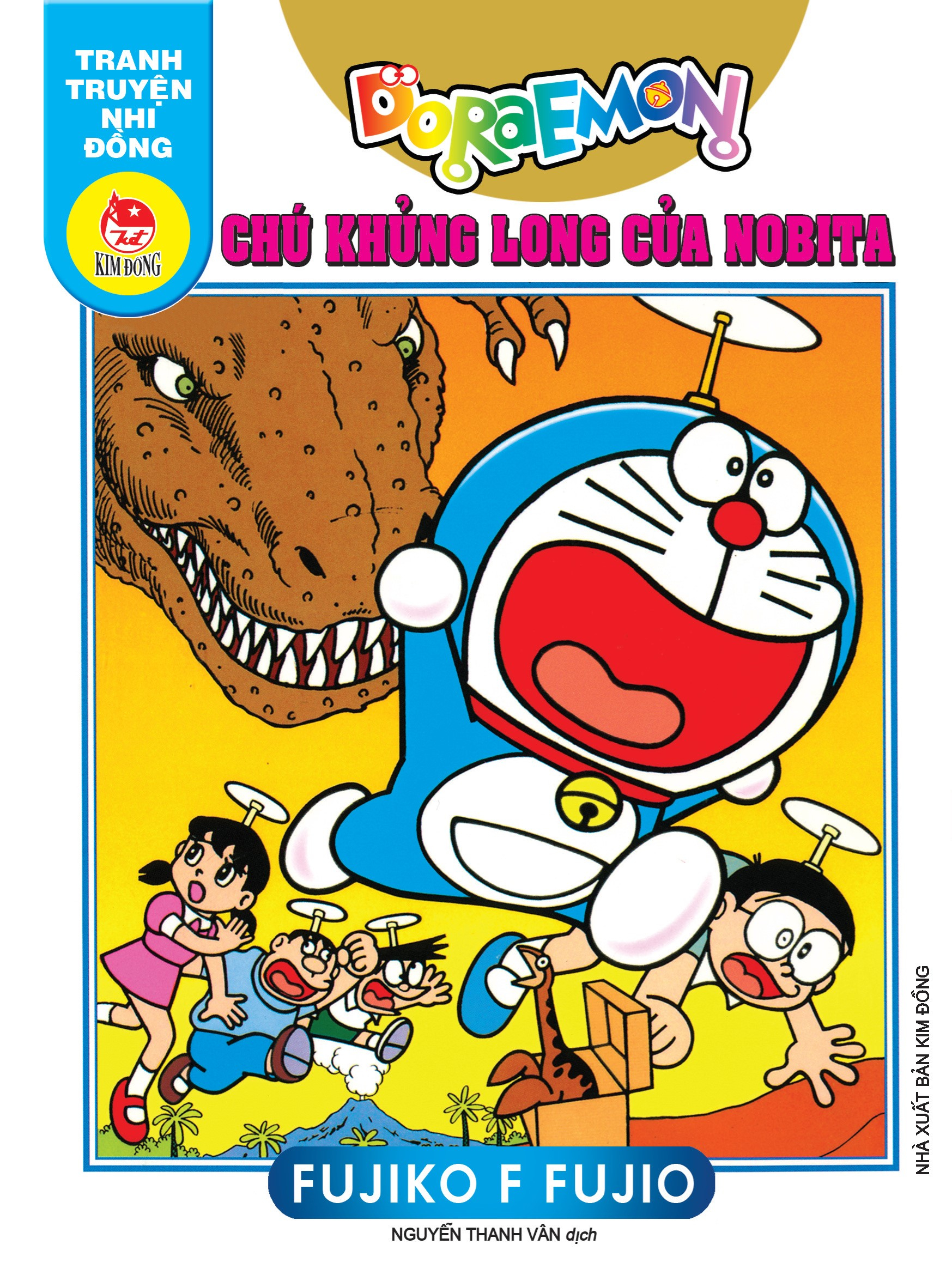 doraemon - tranh truyện nhi đồng - chú khủng long của nobita (tái bản 2024)