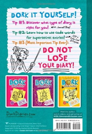 dork diaries 3 1/2 - how to dork your diary (hardcover)