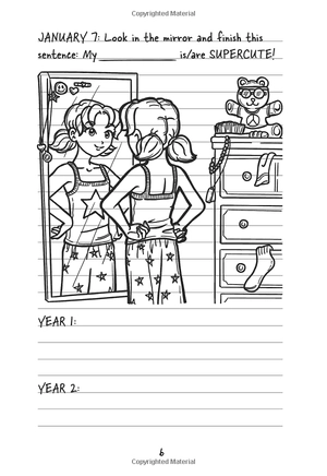 dork diaries omg! all about me diary!