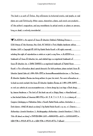 dork diaries omg! all about me diary!