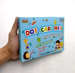 dot-card mini dạy trẻ học toán