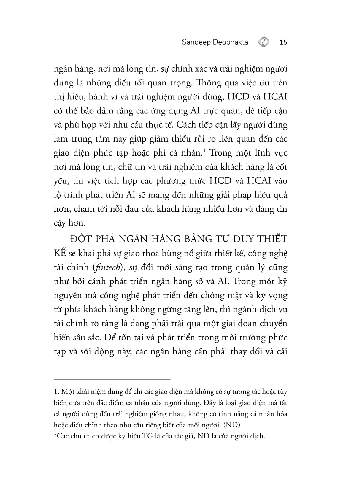 đột phá ngân hàng bằng tư duy thiết kế - banking by design