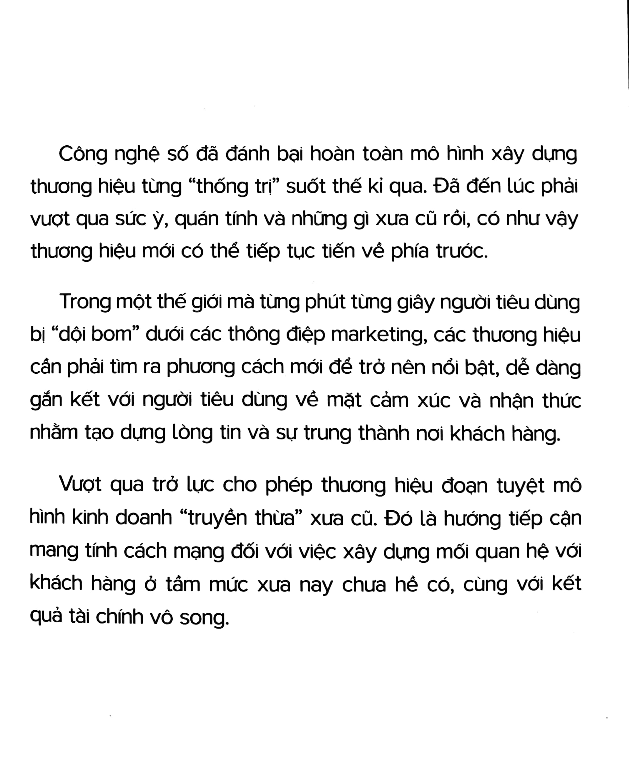 đột phá tư duy thương hiệu