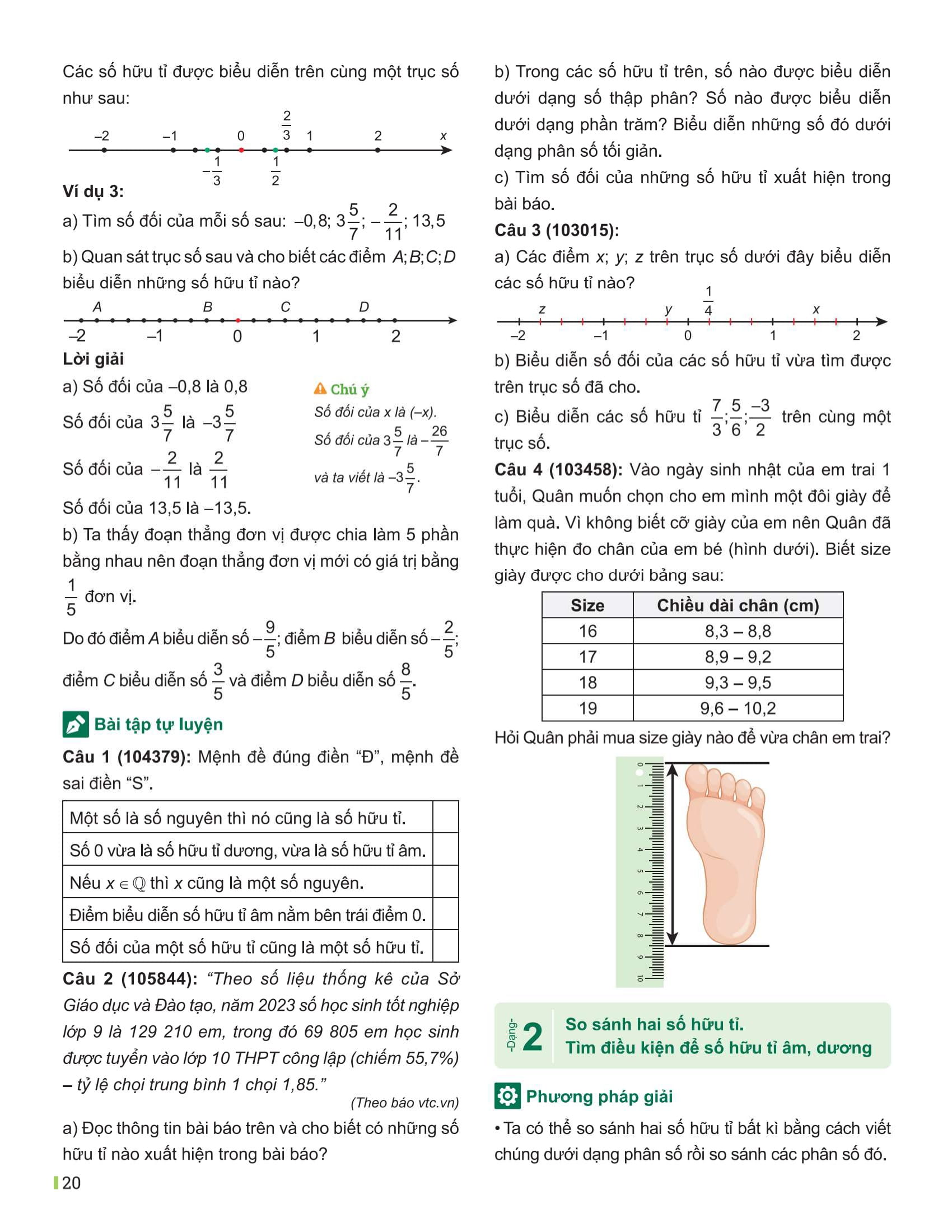 đột phá tư duy toán 7 - tập 1