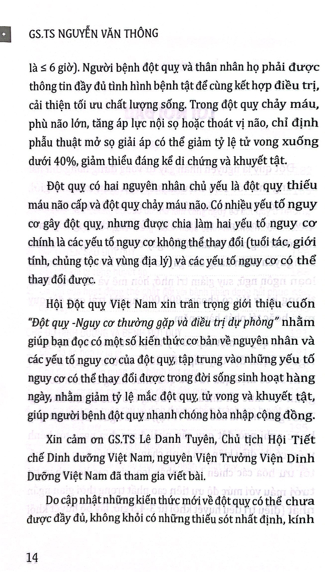 đột quỵ nguy cơ thường gặp và điều trị dự phòng